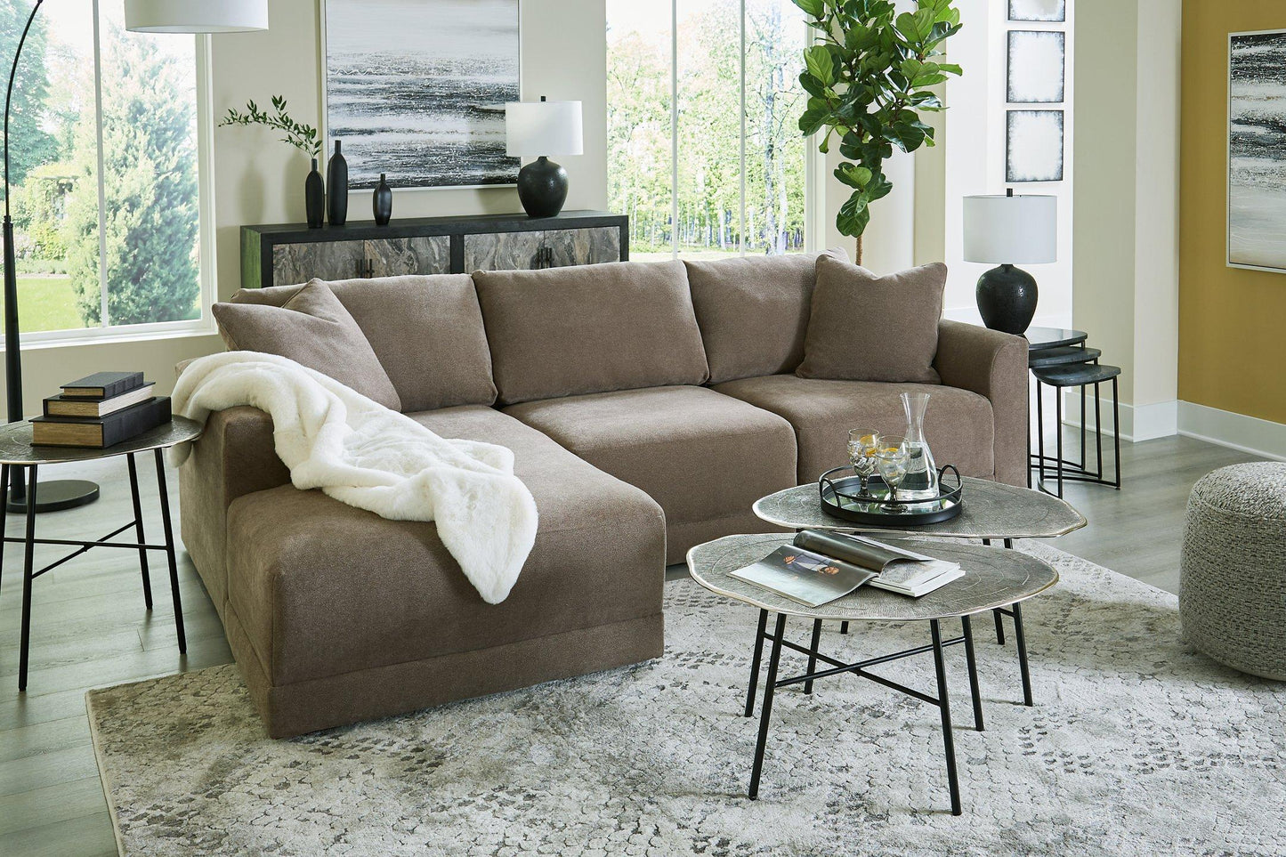 Raeanna 3-Piece Sectional Sofa with Chaise