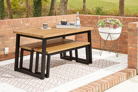 Town Wood Dining Table Set