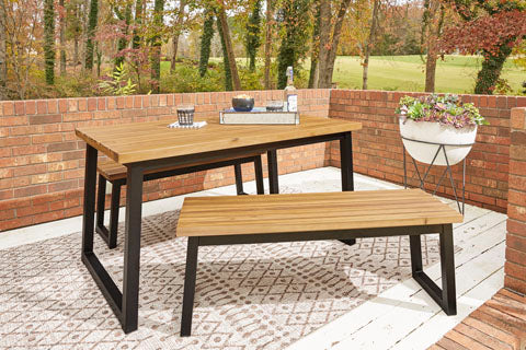 Town Wood Dining Table Set
